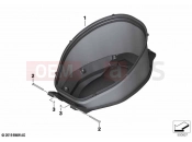BMW Motorrad BMW 2019 C models C 400 GT (0C06, 0C16) Luggage compartment, rear 2