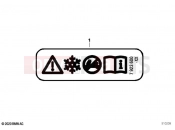 BMW Motorrad BMW 2019 C models C 400 GT (0C06, 0C16) Sign No riding 2