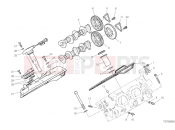 DUCATI 2021 Panigale V4 SP Rear Head & Timing