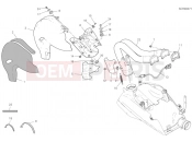 DUCATI 2021 Panigale V4 SP Exhaust Manifold Rear