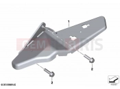 BMW Motorrad BMW 2024 C models C 400 GT 21 (0C61, 0C63) Holder, footboard | Holder, footboard