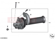 BMW Motorrad BMW 2024 C models C 400 GT 21 (0C61, 0C63) Throttle grip heated | Throttle grip heated