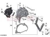 BMW Motorrad BMW 2024 K models K 1600 Bagger 22 (0F61, 0F63) Gearshift cover for reverser