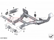 BMW Motorrad BMW 2024 K models K 1600 Bagger 22 (0F61, 0F63) Centre stand