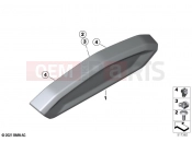 BMW Motorrad BMW 2024 K models K 1600 Bagger 22 (0F61, 0F63) Scoop storage compartment mobile phone