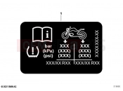 BMW Motorrad BMW 2024 K models K 1600 Bagger 22 (0F61, 0F63) Label 
