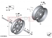 BMW Motorrad BMW 2024 K models K 1600 Bagger 22 (0F61, 0F63) Forged wheels