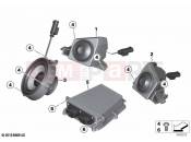 BMW Motorrad BMW 2024 K models K 1600 Bagger 22 (0F61, 0F63) Loudspeaker rear