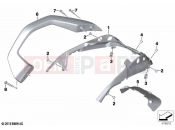 BMW Motorrad BMW 2024 K models K 1600 Bagger 22 (0F61, 0F63) Tail trim 2