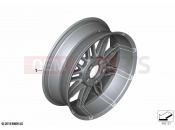 BMW Motorrad BMW 2024 K models K 1600 Bagger 22 (0F61, 0F63) Forged wheel, rear 2