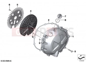 BMW Motorrad BMW 2024 S models S 1000 R (0E51, 0E53) Housing cover right