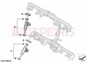 BMW Motorrad BMW 2024 S models S 1000 R (0E51, 0E53) Fuel injectors, starting valves