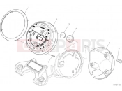DUCATI Scrambler Cafe Racer Instrument Panel