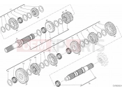 DUCATI Scrambler Cafe Racer Gear Box