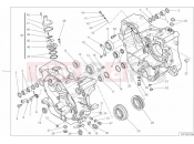 DUCATI Scrambler Cafe Racer Half-Crankcases Pair