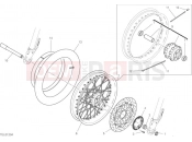 DUCATI Scrambler Cafe Racer Front Wheel