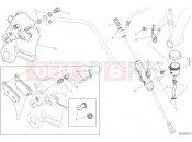 DUCATI Scrambler Cafe Racer Rear Brake System