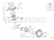 DUCATI Scrambler Cafe Racer Cylinders & Pistons