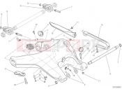 DUCATI Scrambler Cafe Racer Swingarm
