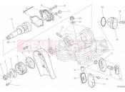 DUCATI Scrambler Cafe Racer Vertical Cylinder Head & Timing System