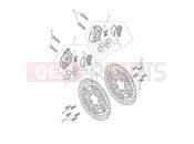 TRIUMPH Speed Triple 1200 RR Front brake caliper & discs