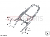 BMW Motorrad BMW 2025 F models F 900 XR A2 25 (0R11) Rear frame 