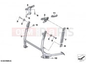 BMW Motorrad BMW 2025 F models F 900 XR A2 25 (0R11) Centre stand 