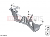 BMW Motorrad BMW 2025 F models F 900 XR A2 25 (0R11) Air duct, cooler 