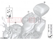 BMW Motorrad BMW 2025 F models F 900 XR A2 25 (0R11) Single key locking system EWS 4 