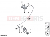 BMW Motorrad BMW 2025 F models F 900 XR A2 25 (0R11) Seat bench locking system  2