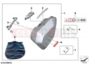 BMW Motorrad BMW 2025 F models F 900 XR A2 25 (0R11) Soft case 