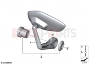 BMW Motorrad BMW 2024 F models F 900 R A2 25 (0K91) Mirror