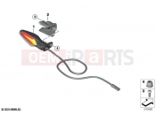BMW Motorrad BMW 2024 F models F 900 R A2 25 (0K91) Multifunctional turn signal bulbs