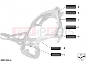 BMW Motorrad BMW 2024 F models F 900 R A2 25 (0K91) Sign, main/rear frame