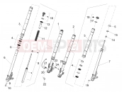 APRILIA Tuono 660 (EU) Front fork Kayaba