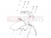 MOTOGUZZI V7 Stone TEN 850 E5 (EU) Front mudguard-Pillar
