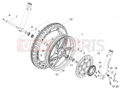 MOTOGUZZI V7 Stone TEN 850 E5 (EU) Front wheel