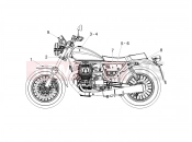 MOTOGUZZI V9 Bobber 850 SE E5 (EU) Decal