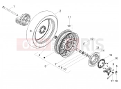 MOTOGUZZI V9 Bobber 850 SE E5 (EU) Rear wheel