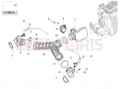 MOTOGUZZI V9 Bobber 850 SE E5 (EU) Throttle body