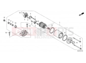 HONDA CBR600RR (CBR600R3N) 2022 E-13 STARTING MOTOR