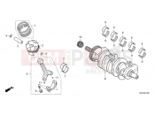 HONDA CBR600RR (CBR600R3N) 2022 E-16 CRANKSHAFT/PISTON