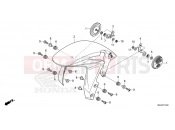 HONDA CBR600RR (CBR600R3N) 2022 F-10 FRONT FENDER