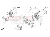 HONDA CBR600RR (CBR600R3N) 2022 F-12 FRONT BRAKE CALIPER