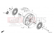 HONDA CBR600RR (CBR600R3N) 2022 F-14-40 FRONT WHEEL