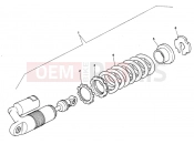 DUCATI 1996 Supersport 400 SS REAR SHOCK ABSORBER » SWING ARM