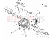 DUCATI 1996 Supersport 400 SS VERTICAL CYLINDER HEAD » VALVE DRIVE