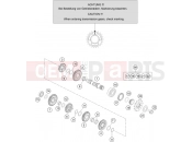 KTM  TRANSMISSION II - COUNTERSHAFT