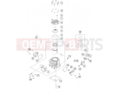 KTM  CYLINDER, CYLINDER HEAD