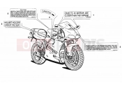 DUCATI Superbike 748 WARNING LABELS USA » UNCLASSIFIED